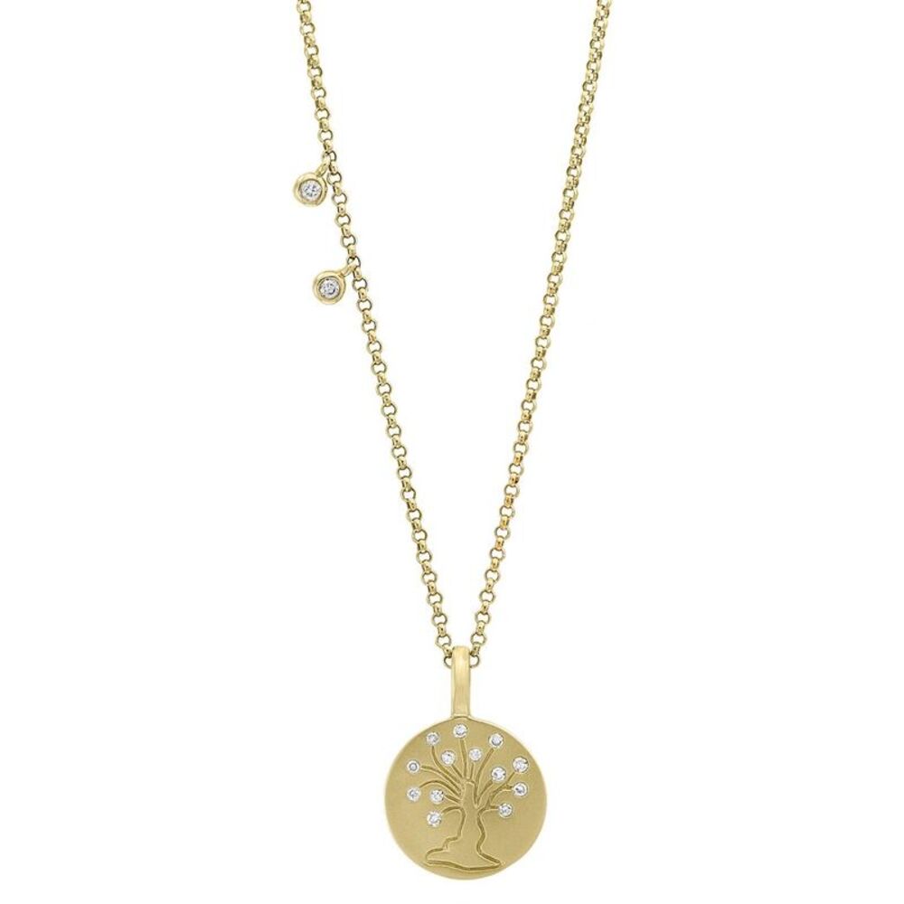Effy Fine Jewelry 14K 0.06 Ct. Tw. Diamond Necklace